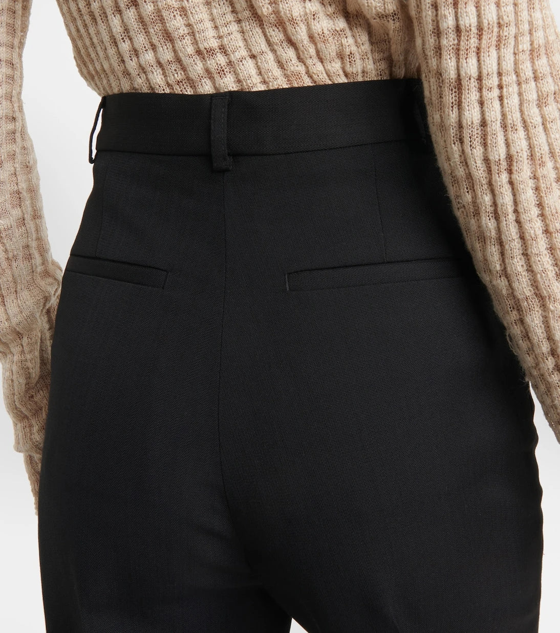 Acne Studios - High-rise pleated straight pants