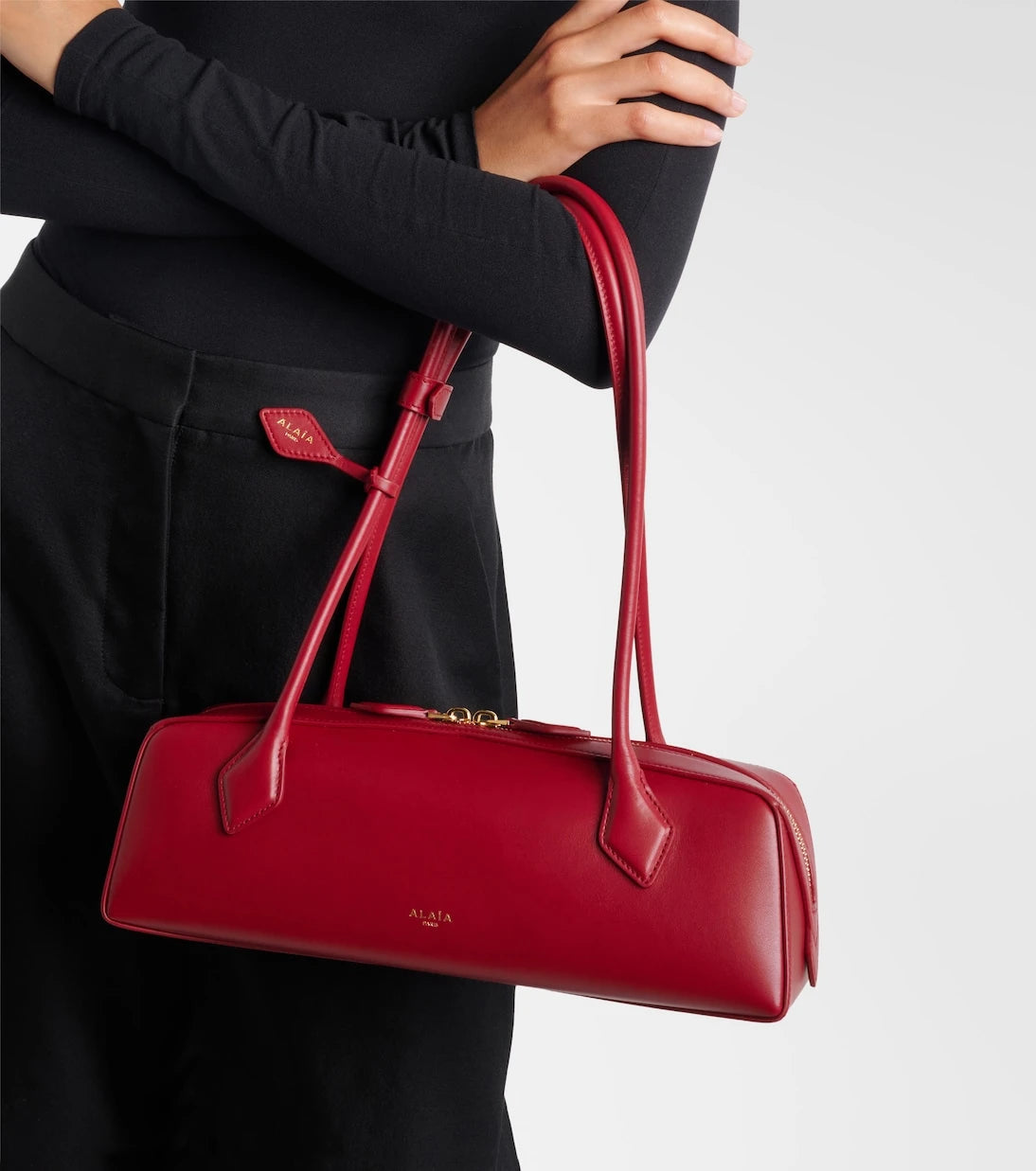 Alaïa - Le Teckel Medium leather shoulder bag