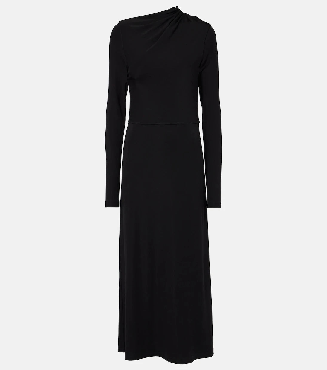 Toteme - Draped jersey maxi dress