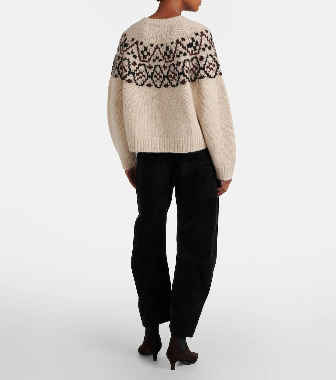 Nili Lotan - Shon cotton-blend barrel-leg pants