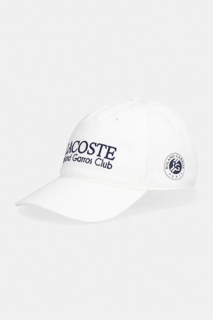 Lacoste шапка с козирка от памук
