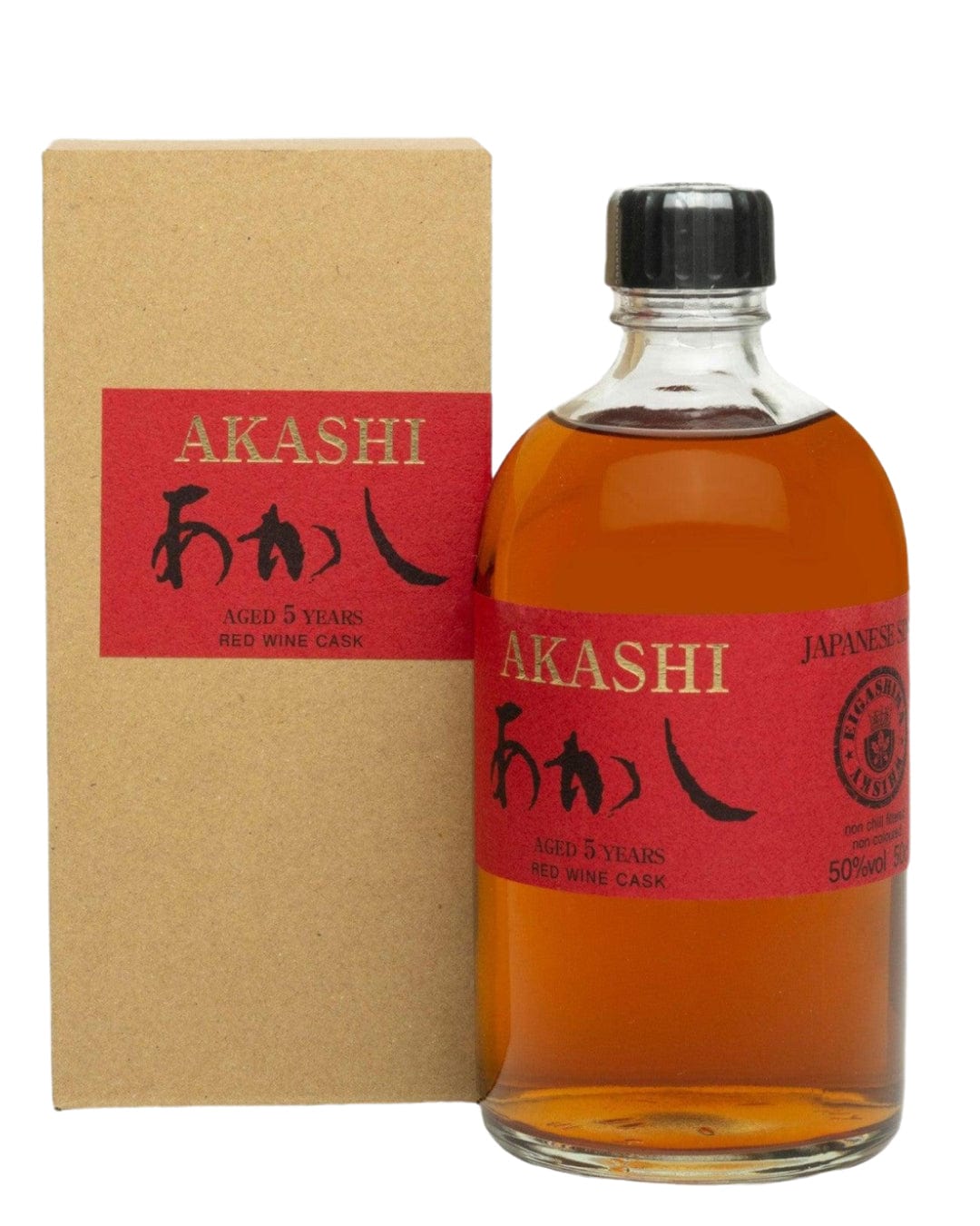 Akashi 5 Year Old Red Wine Cask Blended Whisky, 50 cl