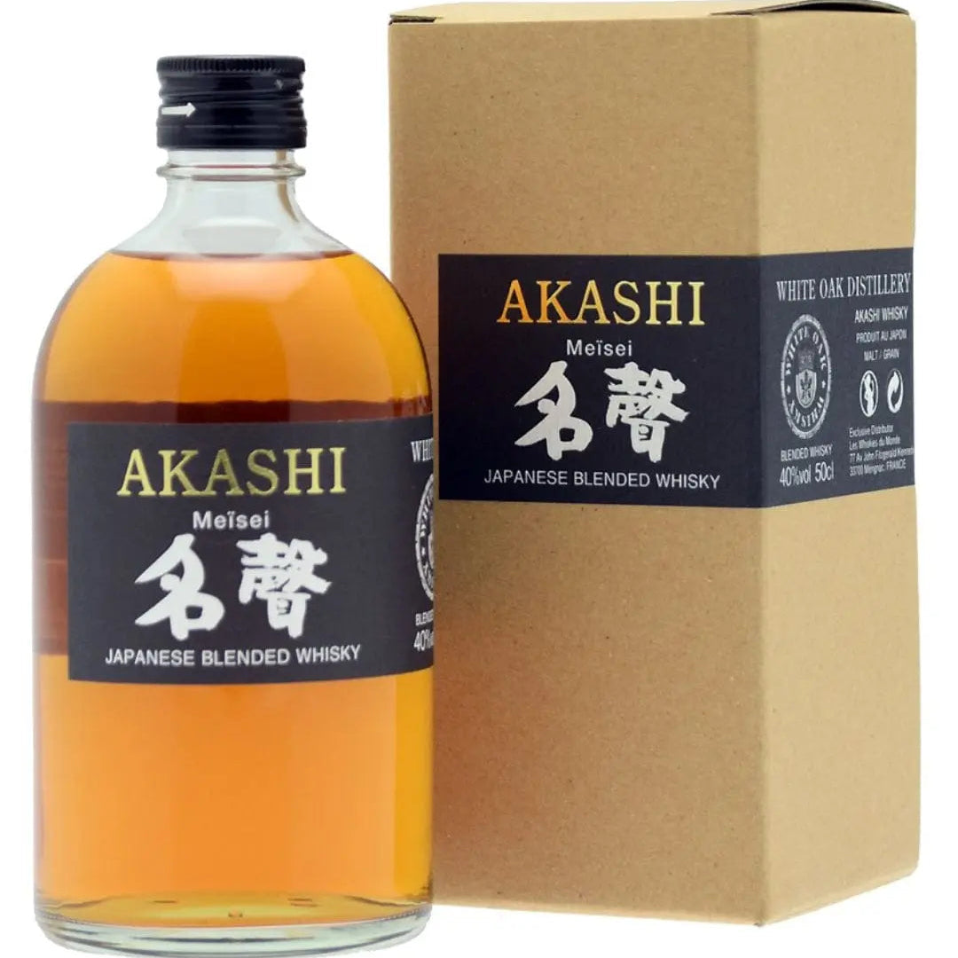 Akashi Meisei Japanese Blended Whisky, 50 cl
