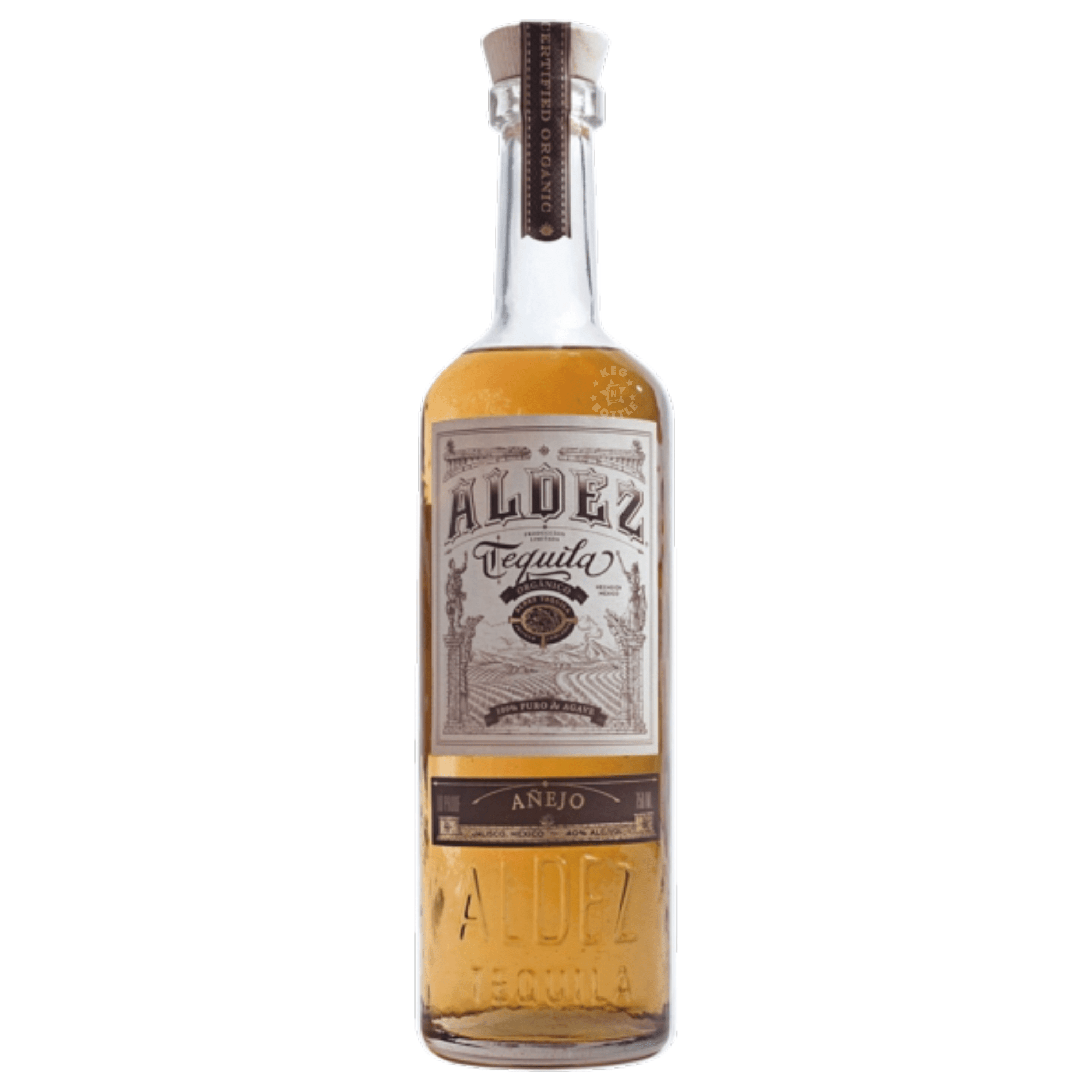 Aldez Anejo Organic Tequila (750 ml)