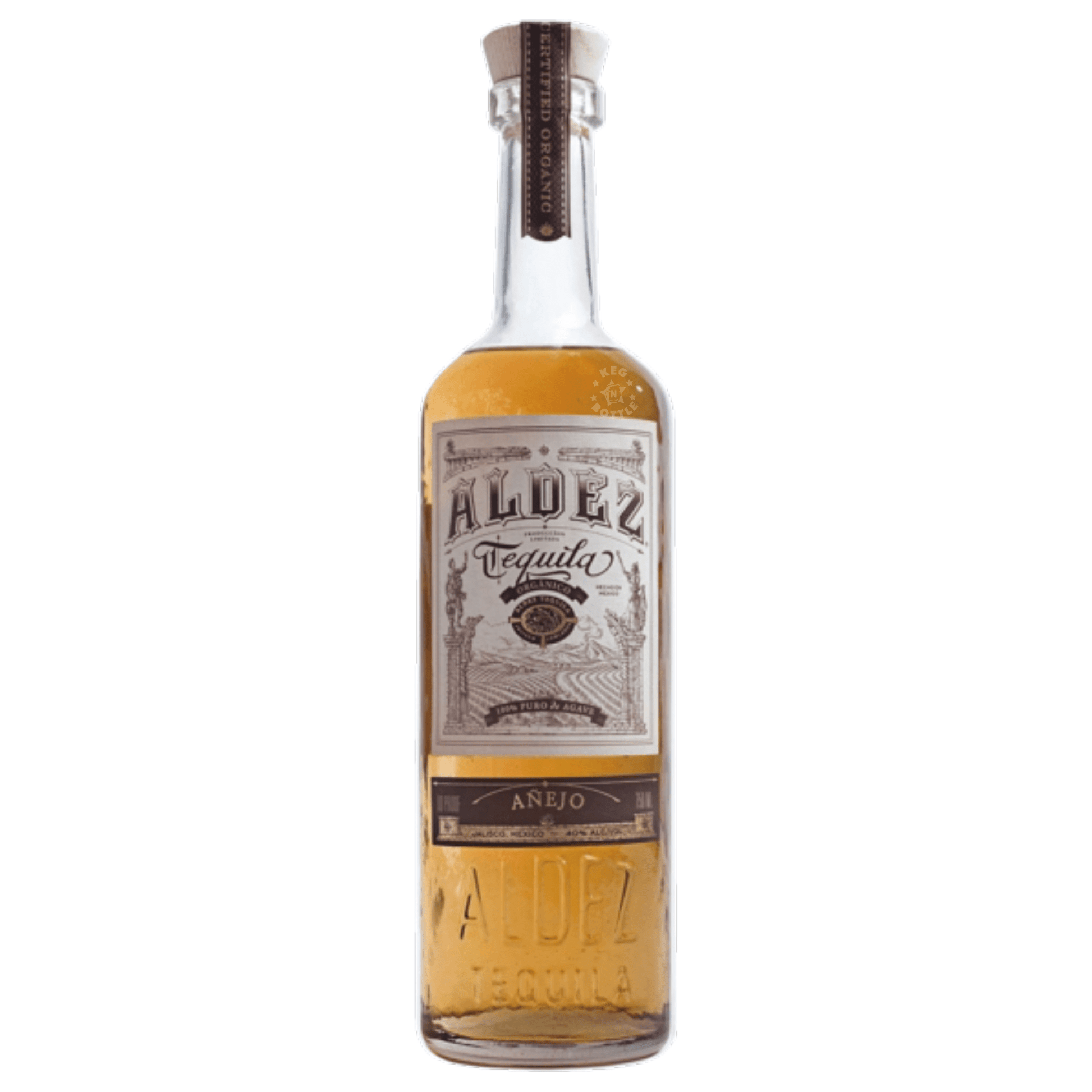 Aldez Anejo Organic Tequila (750 ml)