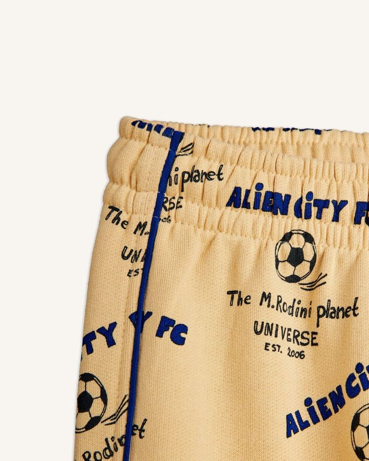 Mini Rodini - Alien City Organic Cotton Jogger | Beige