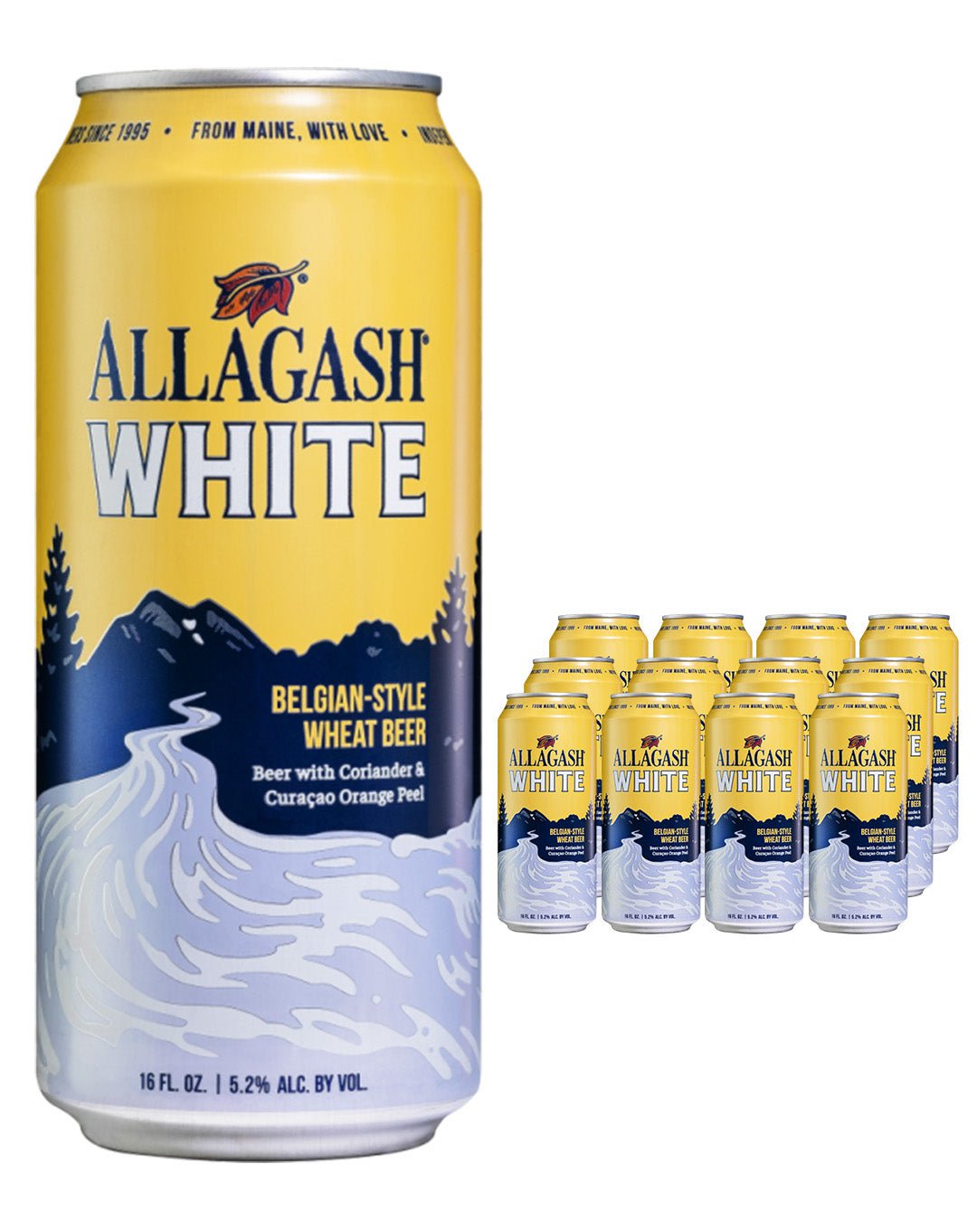 Allagash Wheat Beer Can Multipack, 12 x 568ml