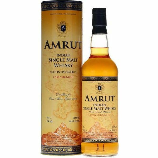 Amrut Single Malt Cask Strength Peated 750 ml