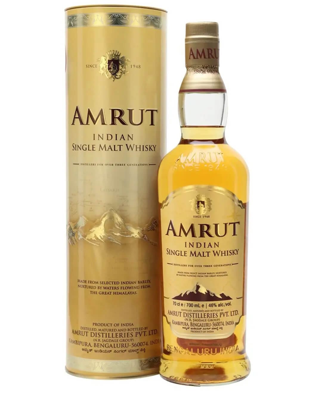 Amrut Single Malt Whisky, 70 cl