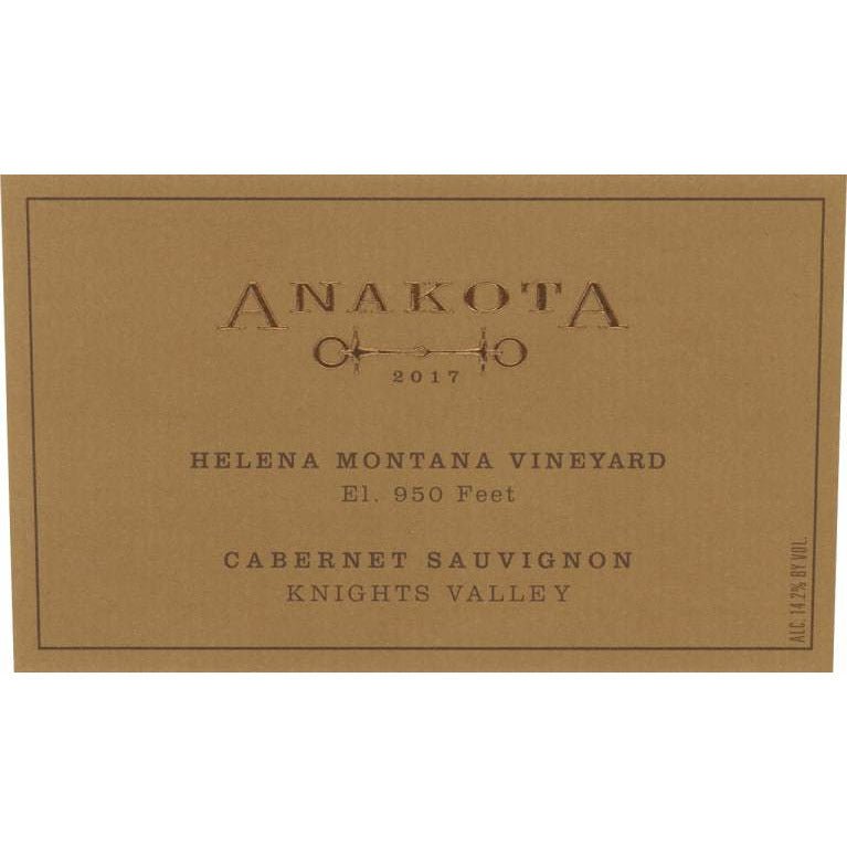 Anakota Cabernet Sauvignon 2017 750 ml