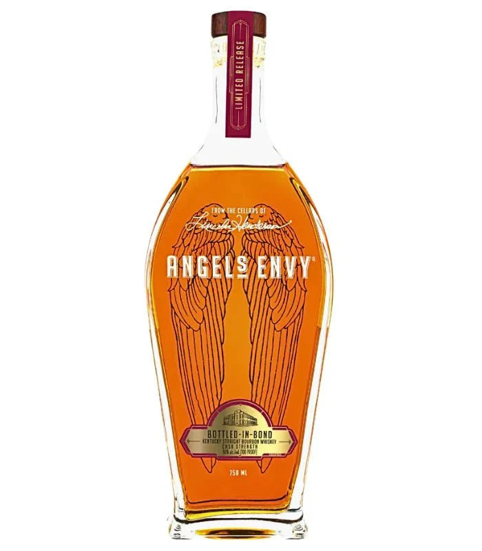 Angel’s Envy Bottled-In-Bond Cask Strength Bourbon (750mL)