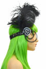 Flashy Feather Headband