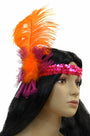 Flashy Feather Headband