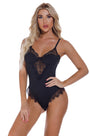 Lace Trim Teddy
