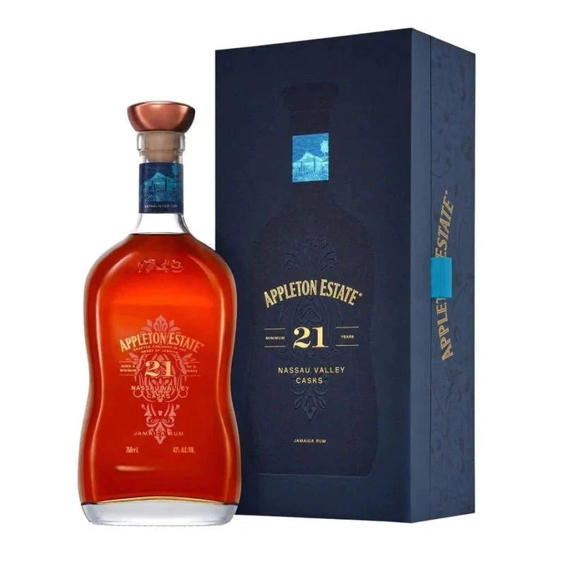 Appleton Estate Aged 21 Year Jamaican Rum (750mL)