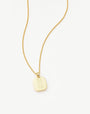 April Birthstone Pendant Necklace | 18ct Gold Vermeil/Crystal Necklaces Missoma 