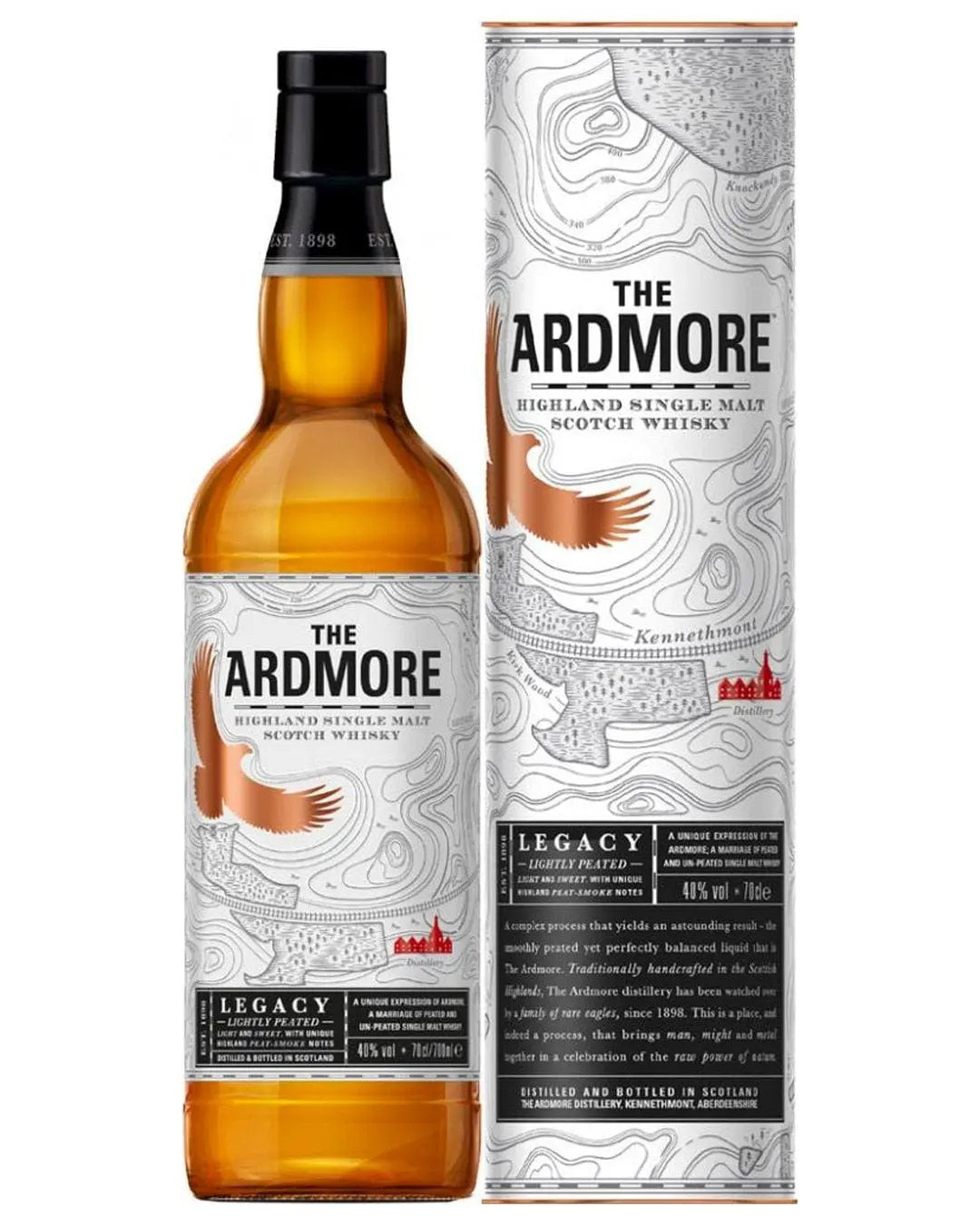 Ardmore Legacy Single Malt Whisky, 70 cl