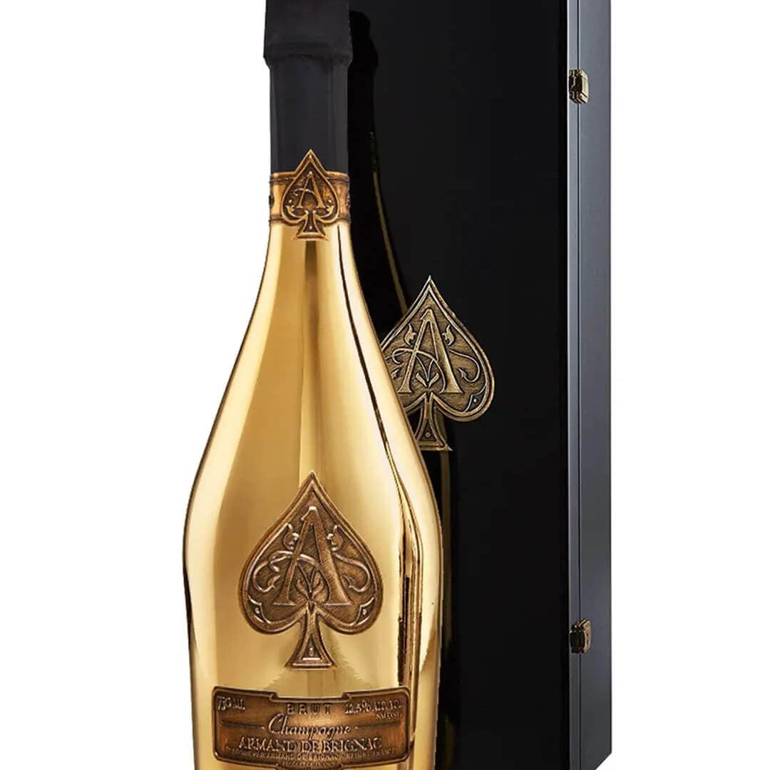 Armand de Brignac Ace of Spades Brut Gold Champagne Gift Pack, 75 cl