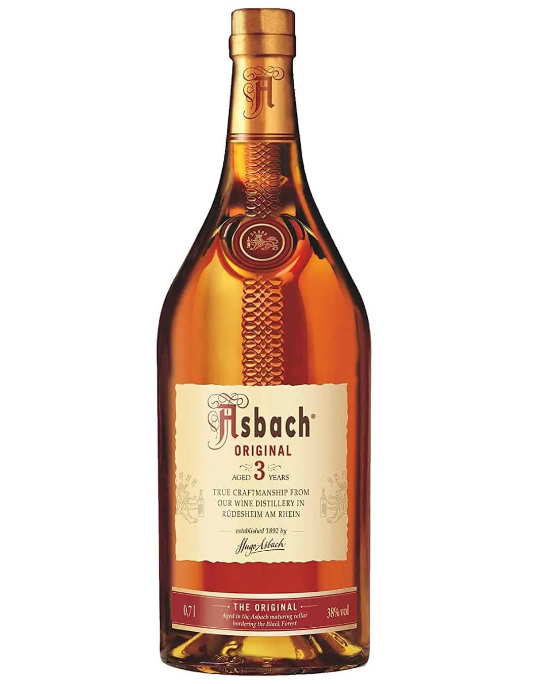 Asbach Original 3 Year Old German Brandy, 70 cl