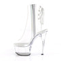 6" Heel Clear Open Toe-Heel Platform Boot*