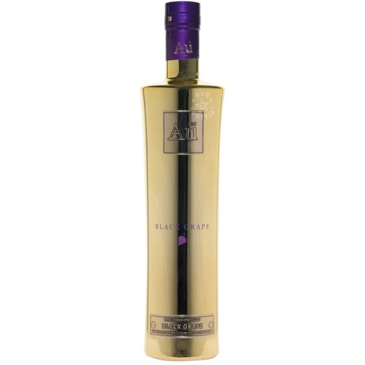Au Black Grape Flavored Vodka (750mL)