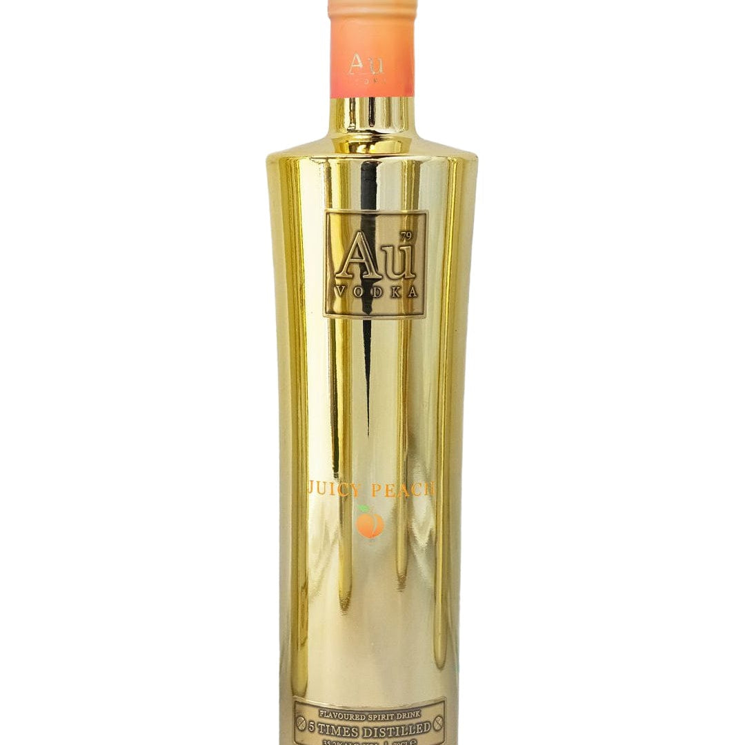 AU Juicy Peach Flavoured Vodka, 70 cl
