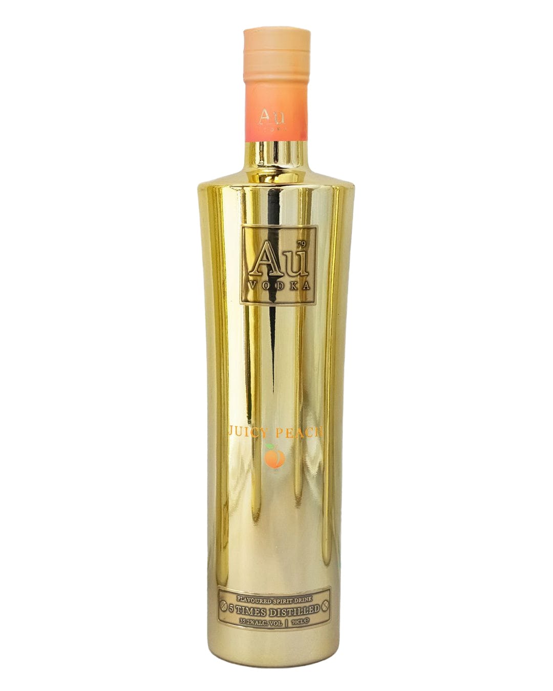 AU Juicy Peach Flavoured Vodka, 70 cl