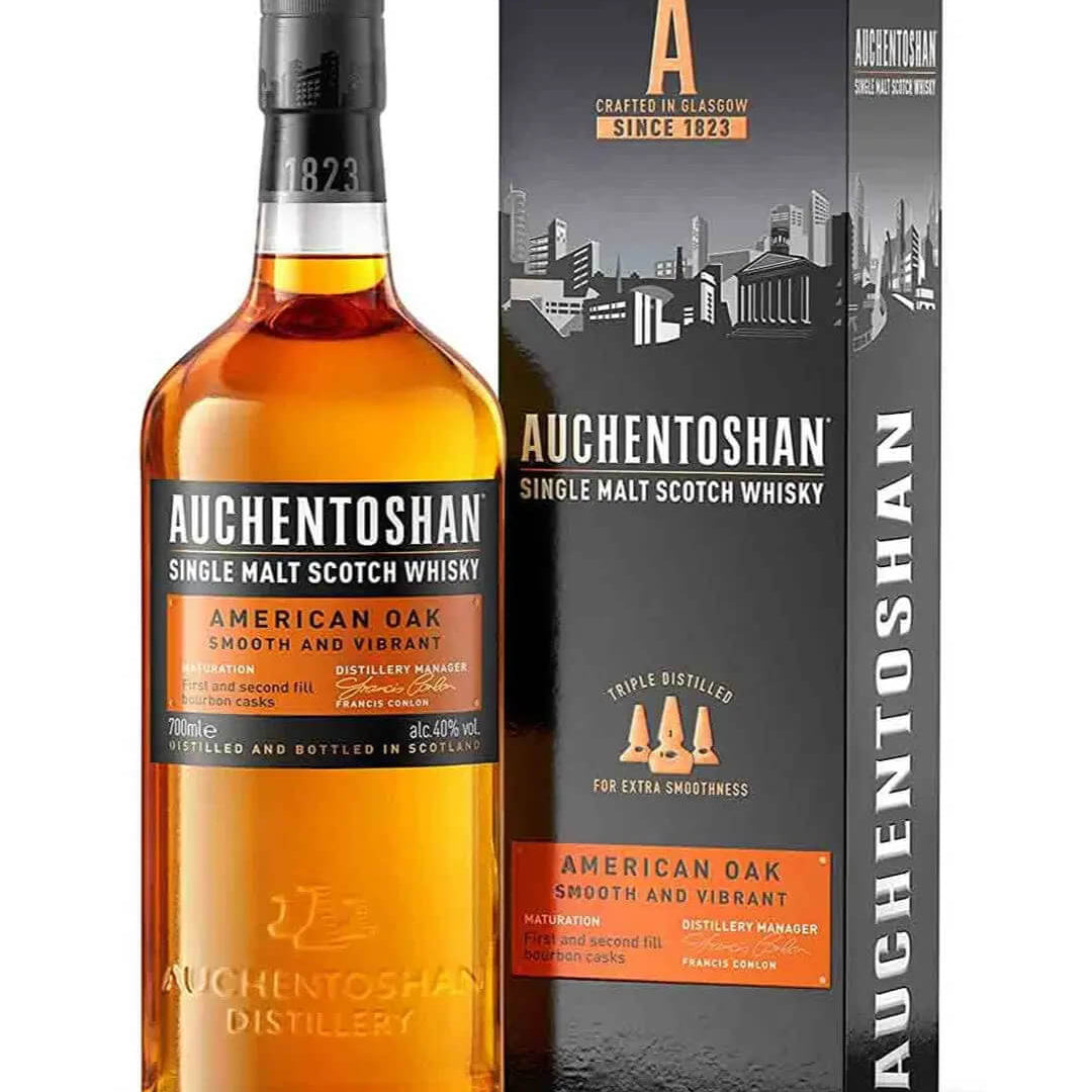Auchentoshan American Oak Whisky, 70 cl