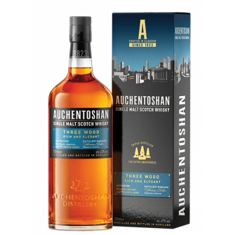 Auchentoshan Three Wood Single Malt Scotch (750 ml)