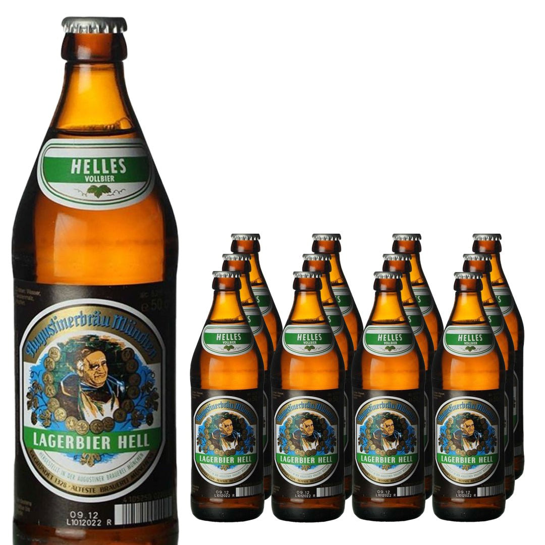 Augustiner Helles Lager Multipack, 12 x 500 ml