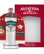 Aviation X Wrexham AFC American Gin Gift Set With Wrexham AFC Scarf (750mL)