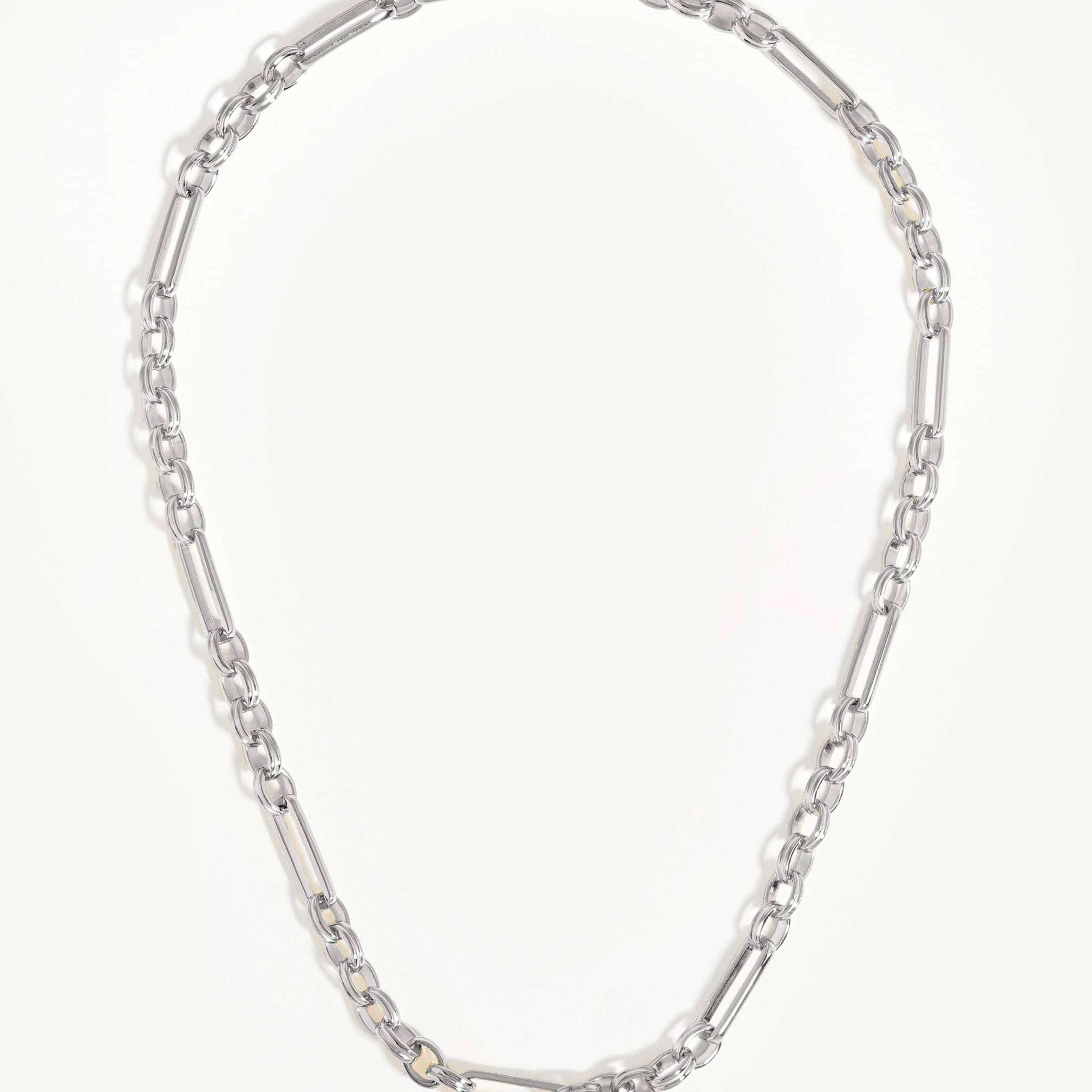 Axiom Chain Necklace | Silver Plated Necklaces Missoma 
