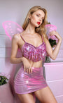 Pink Disco Fairy Costume