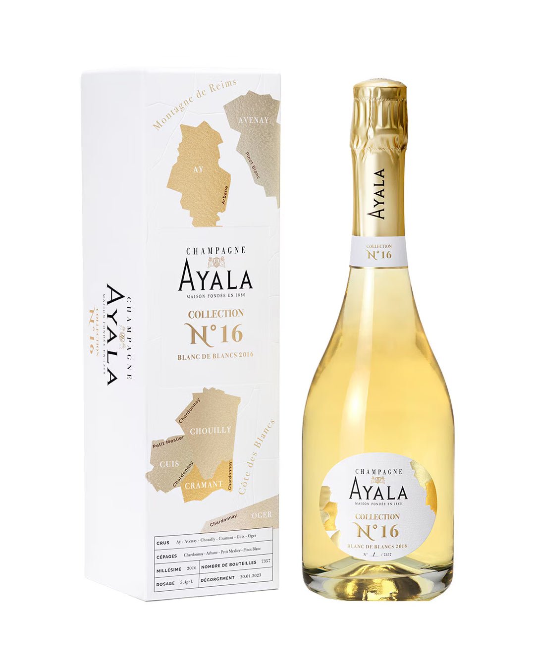 Ayala Collection No.16 Blanc de Blancs Champagne, 75 cl