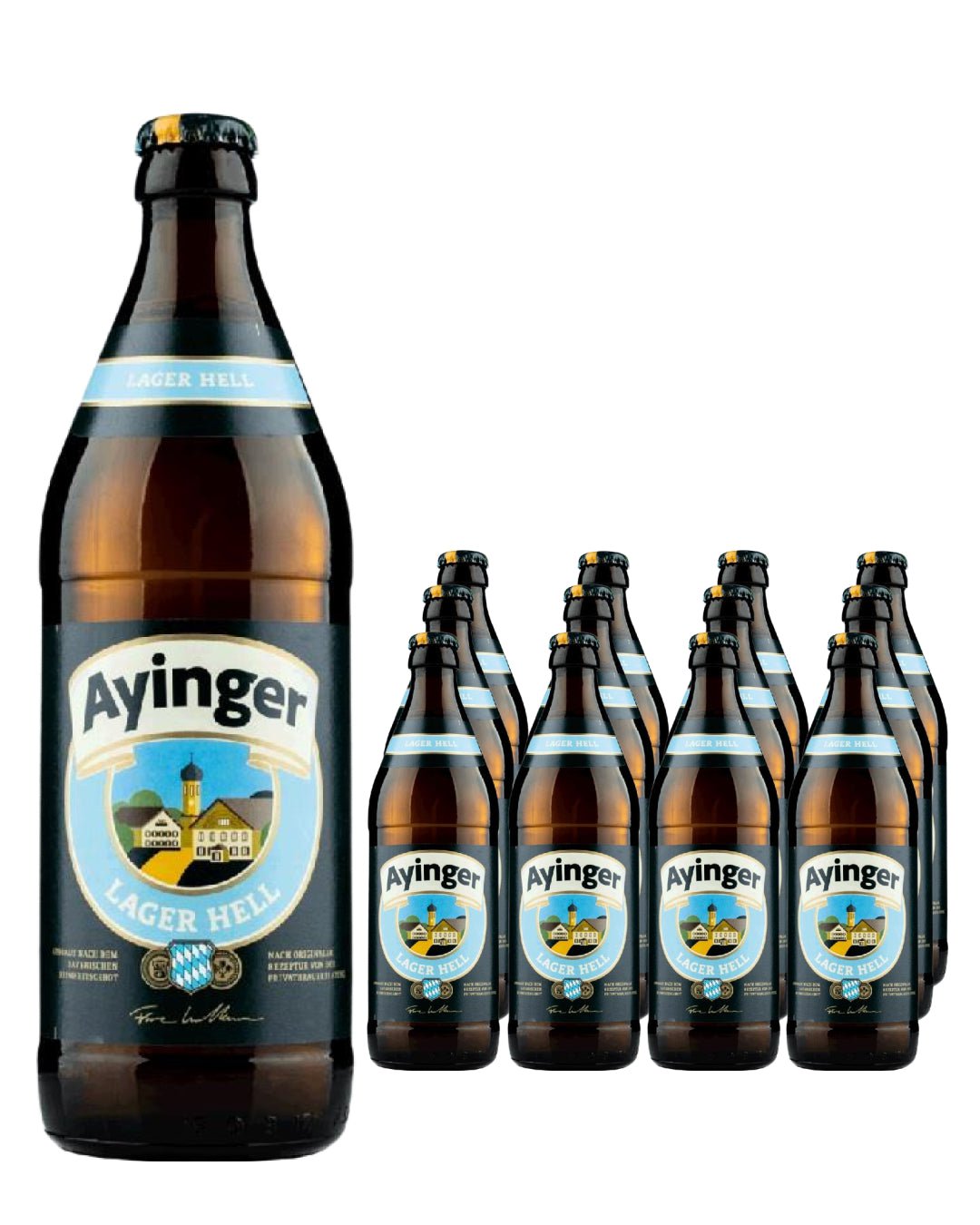 Ayinger Lager Hell Multipack, 12 x 500 ml