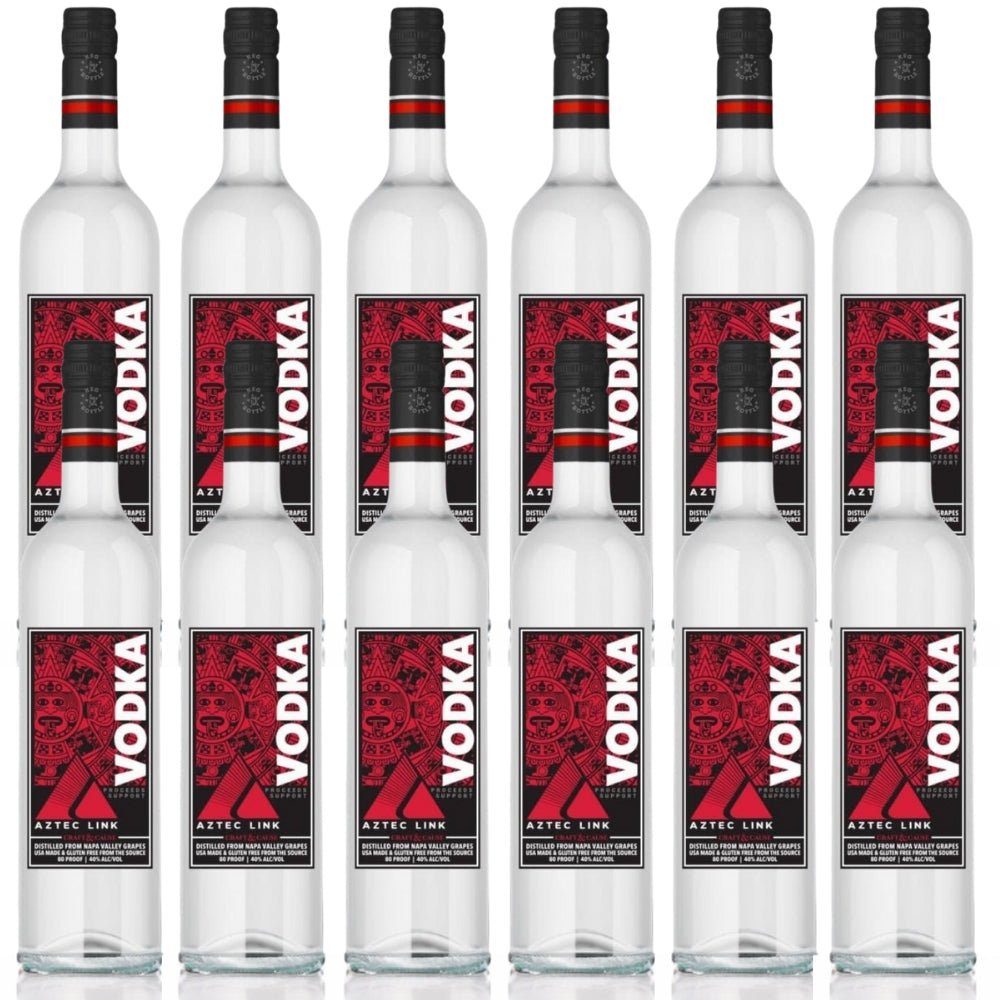Aztec Link Vodka - 12 Pack/ 1 Case (750 ml)