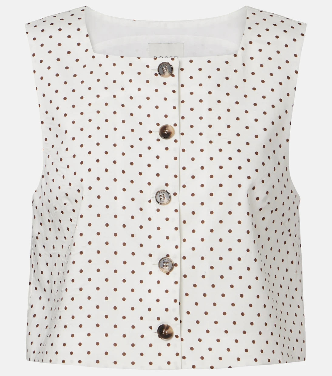 Posse - Rio polka-dot crop top