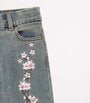 Embroidered Straight Jeans (2-16 Years) STONE+BEIGE
