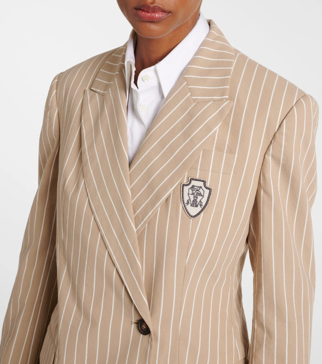 Brunello Cucinelli - Cotton and silk blazer