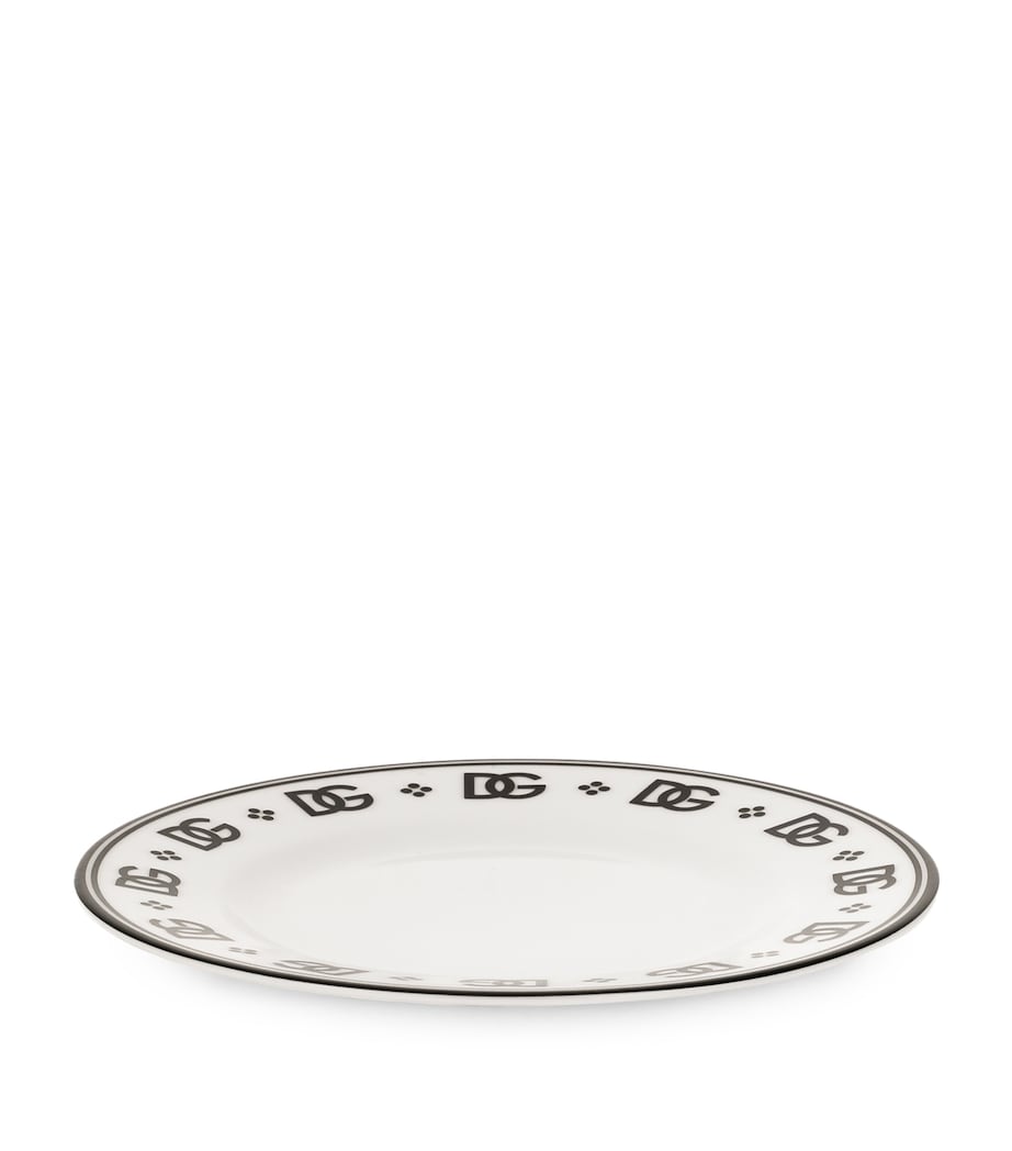 Set of 2 DG Logo Bread Plates (17cm)