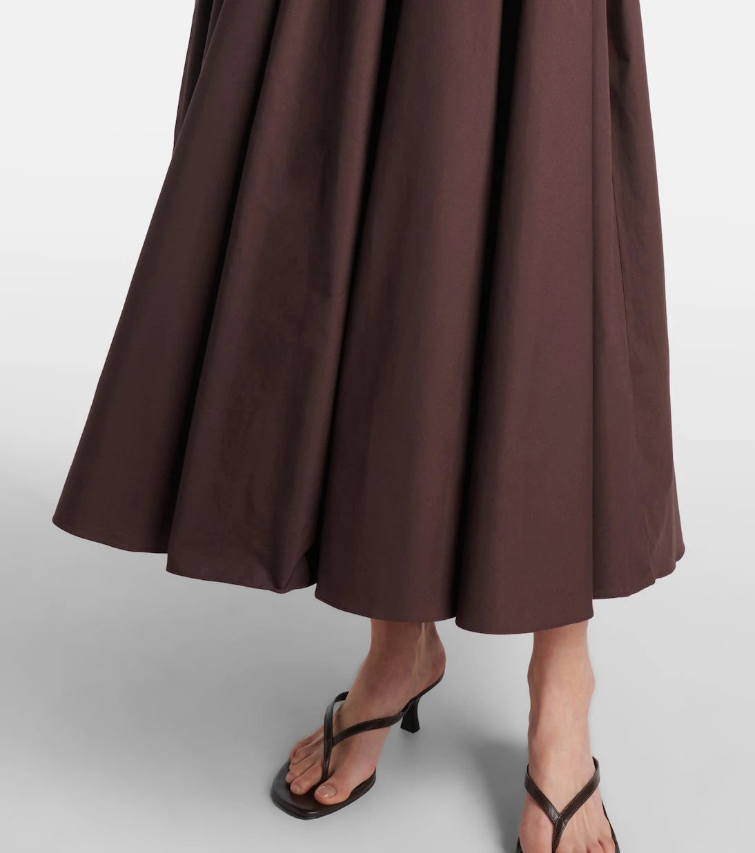 Tove - Ceres gathered cotton midi dress
