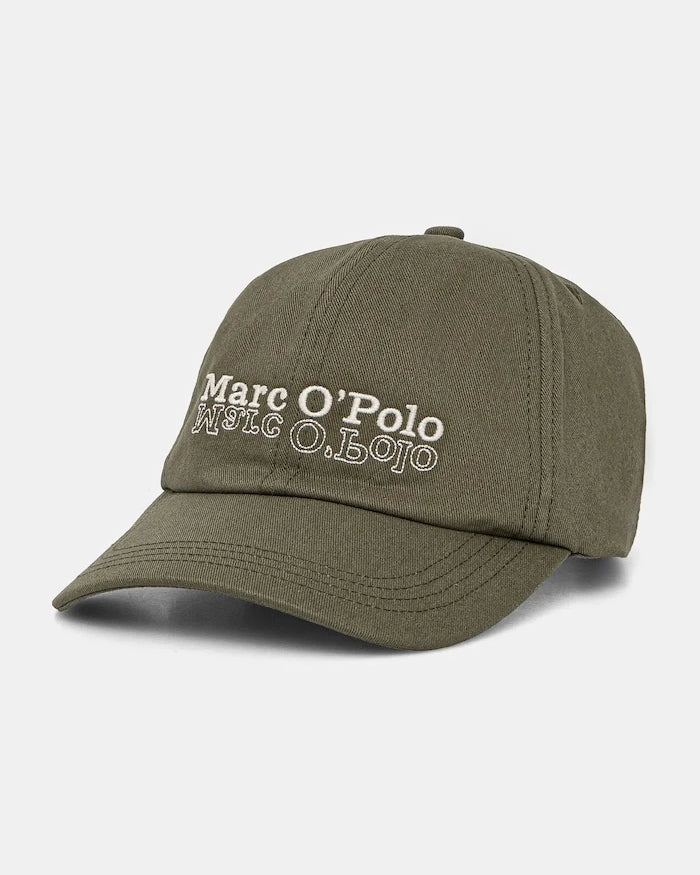 Marc O'Polo Pamuklu siperlikli şapka