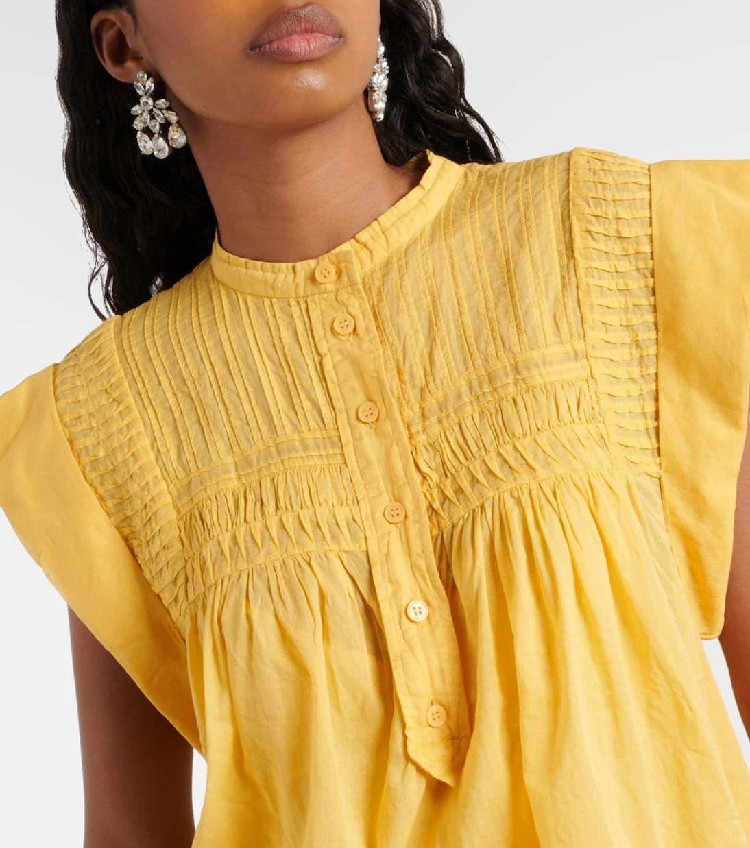 Marant Etoile - Leazali cotton minidress