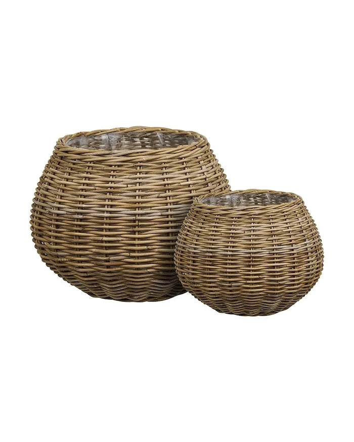 House Nordic Melaka saksı seti ø57 / ø33 cm (2 parça)