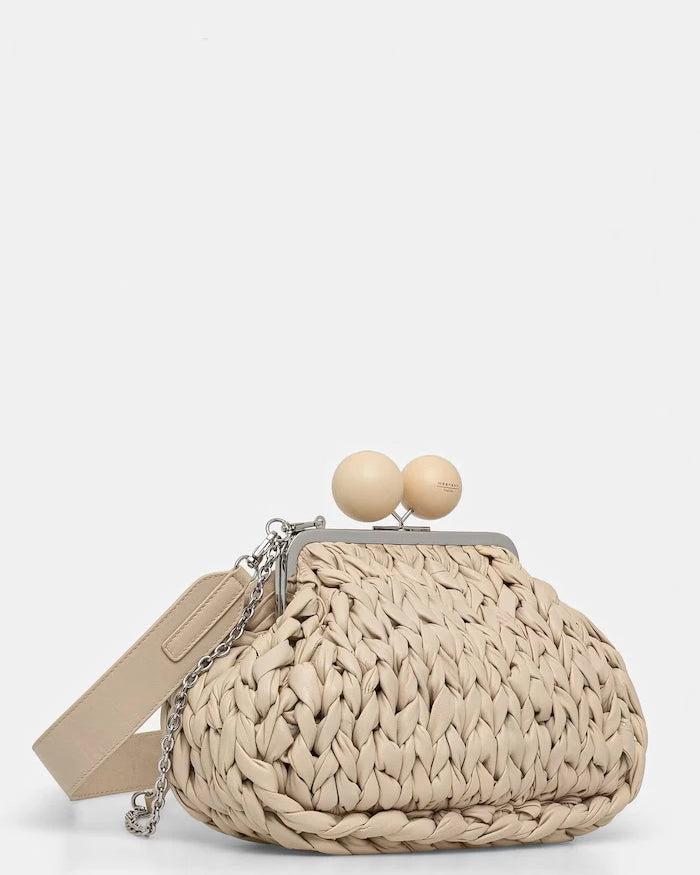 Weekend Max Mara kadın deri crossbody çanta ALIBERO