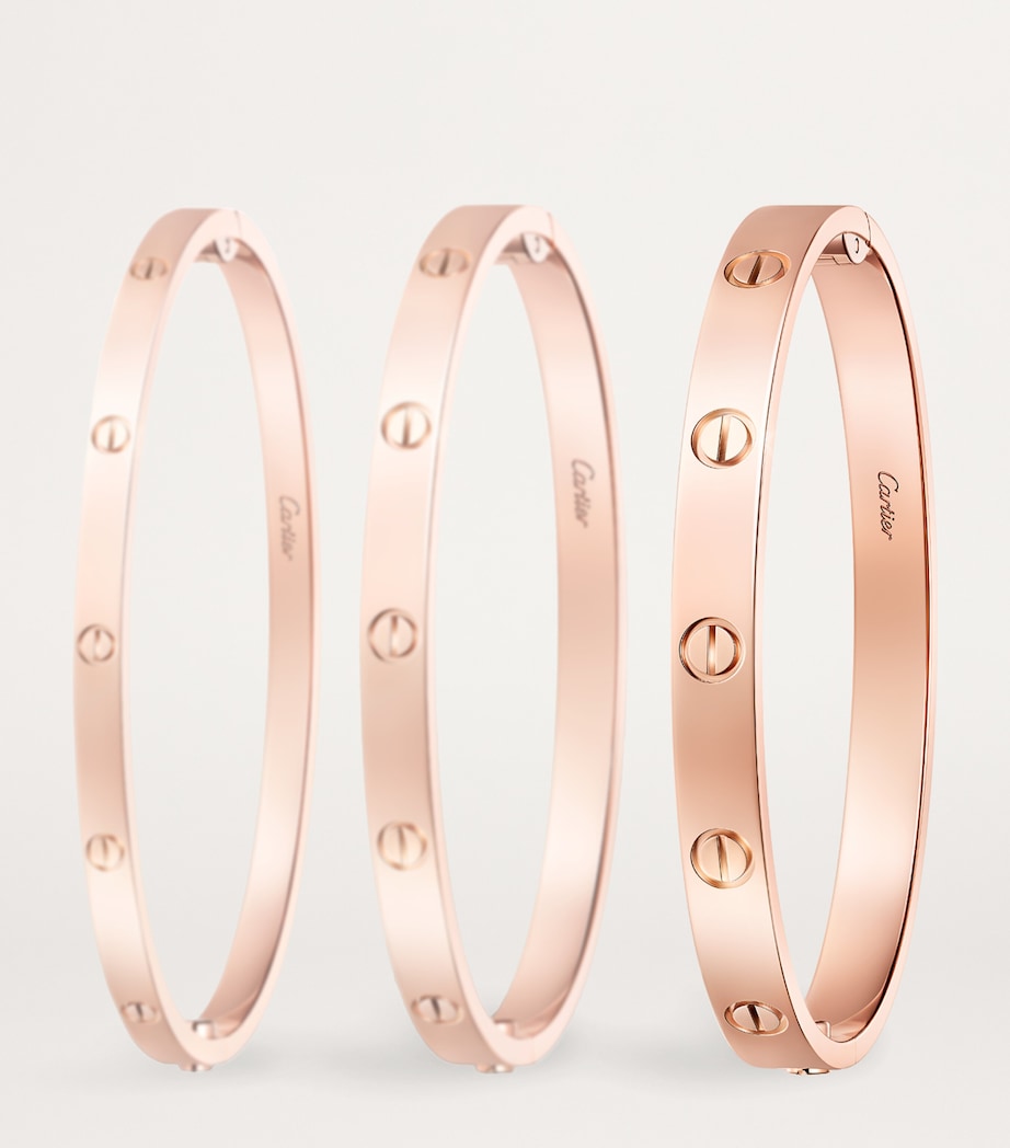 Cartier Rose Gold Hinged LOVE Bracelet