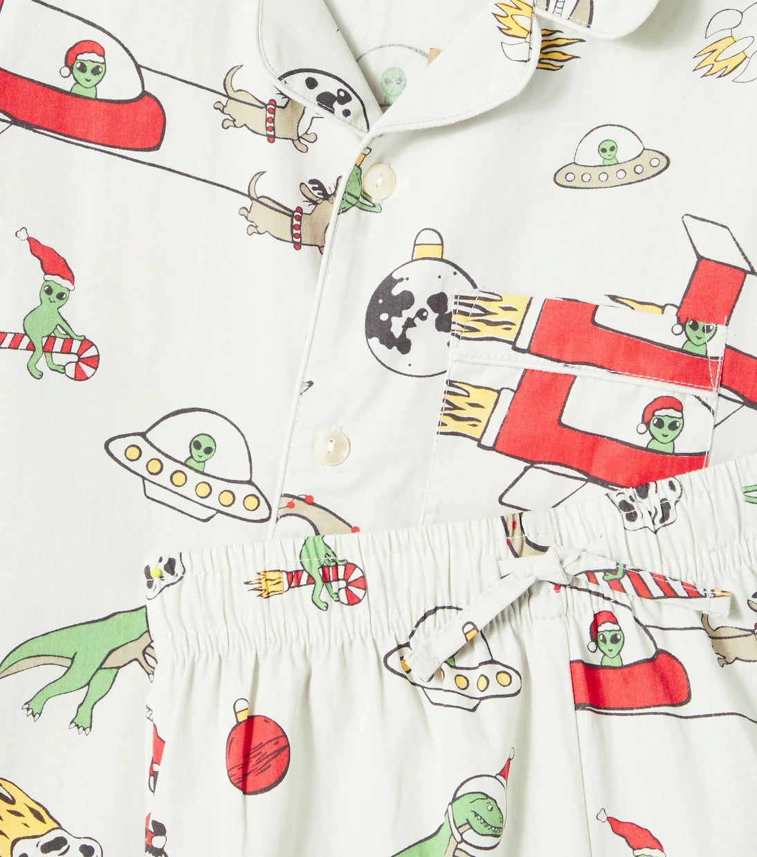 Molo - Lex printed cotton pajamas