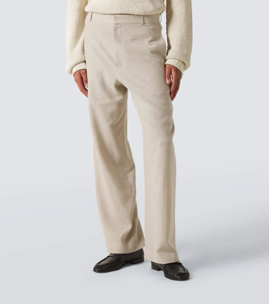The Row - Toril linen-blend wide-leg pants
