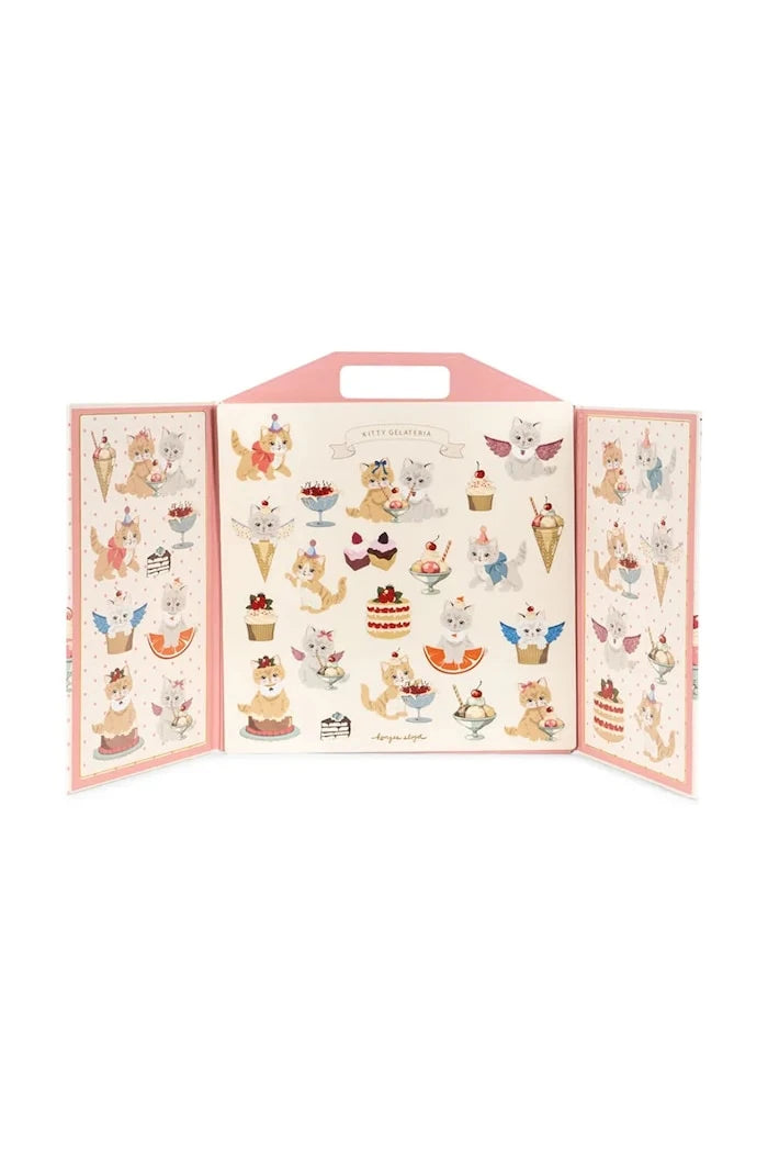 Konges Sløjd Çocuklar için Çıkartma Kitabı MY STICKER UNIVERSE FSC