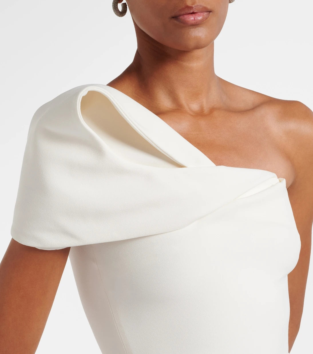 Safiyaa - Bridal Blanchette crêpe gown